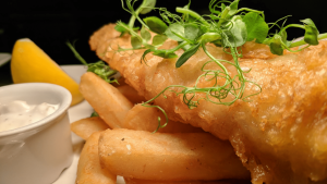 Tilapia en la freidora de aire