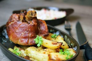 Jamón Asado a la Gallega en Freidora de Aire