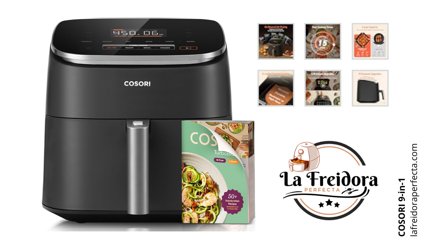 COSORI 9-in-1 lafreidoraperfecta.com