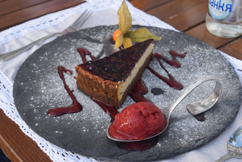 Receta Tarta de queso con Mango y Maracuyá en Air Fryer