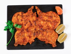 Receta de pollo al limón y pimienta cocinado en freidora de aire