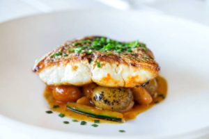 Merluza en papillote en freidora de aire