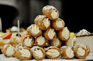 cannoli sicilianos en freidora de aire