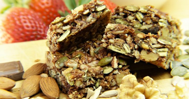 Barritas de cereales en freidora de aire