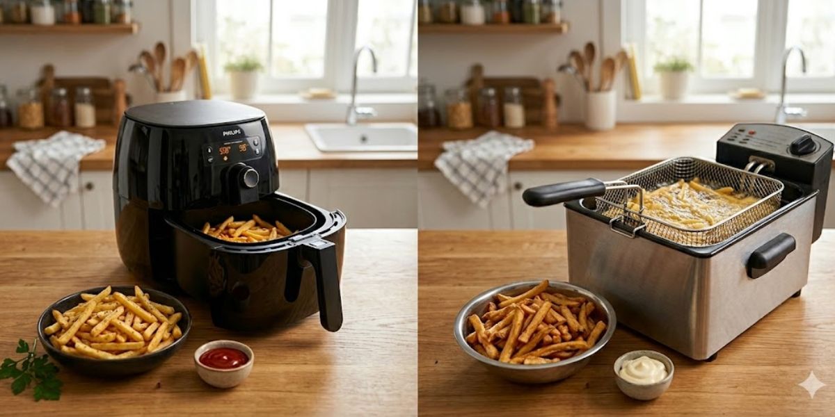 Freidora de aire vs freidora tradicional
