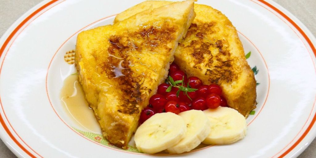 Torrijas en freidora de aire