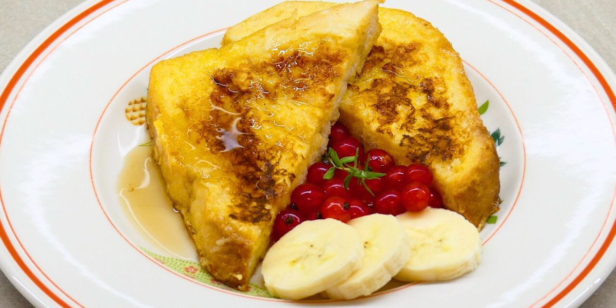 Torrijas en freidora de aire
