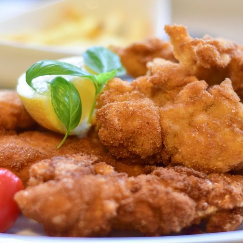 Fingers de pollo en freidora de aire